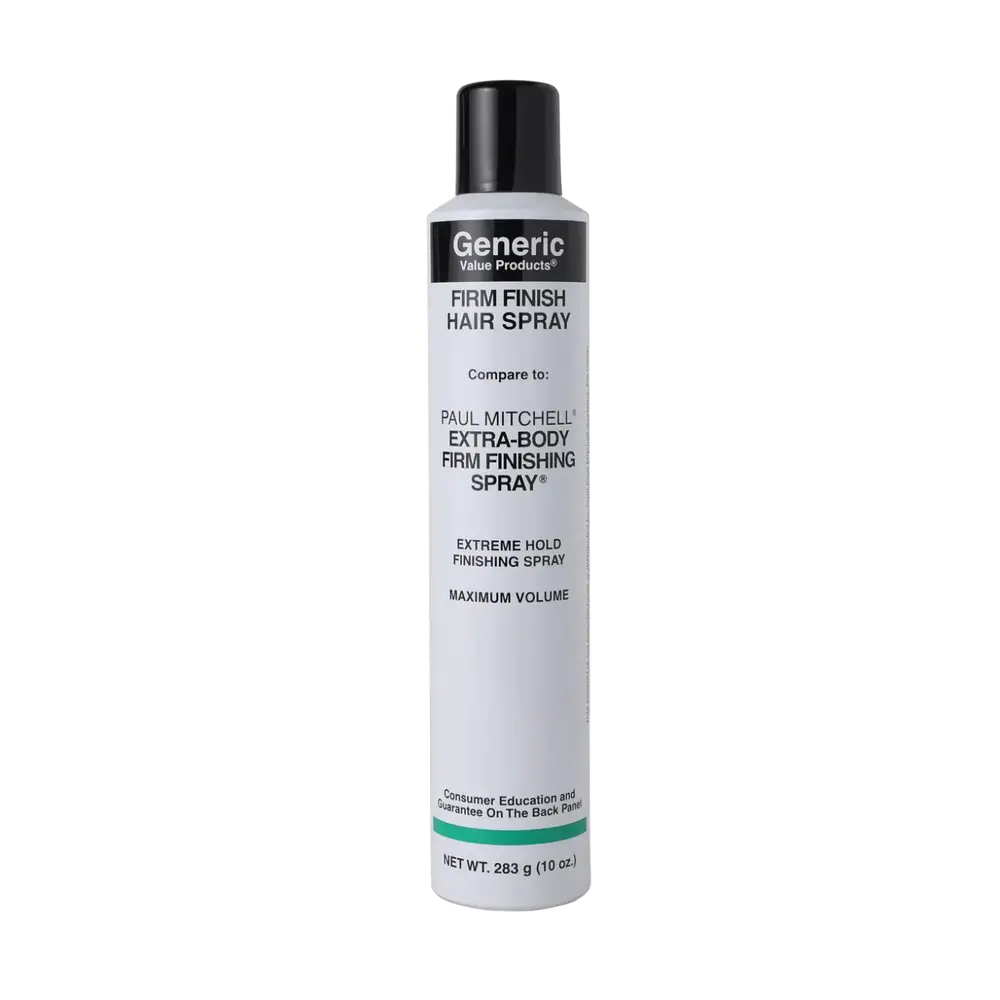 Generic Value Products Firm Finish Hair Spray Compare To Paul Mitchell Extra-Body Firm Finishing Spray