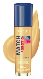 Rimmel London Match Perfection Foundation 100 Ivory