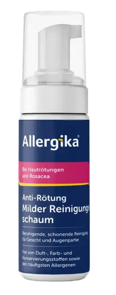 Allergika Anti-Rötung Milder Reinigungsschaum