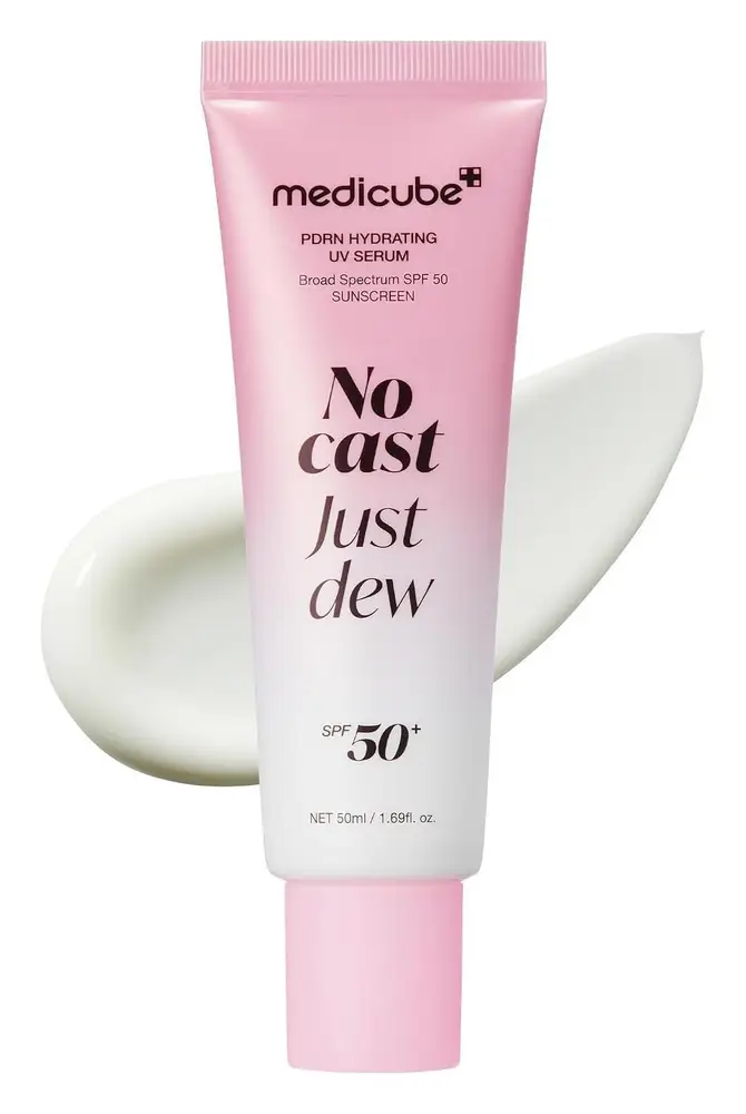 MediCube No Cast Just Dew PDRN Hydrating UV Serum SPF 50+