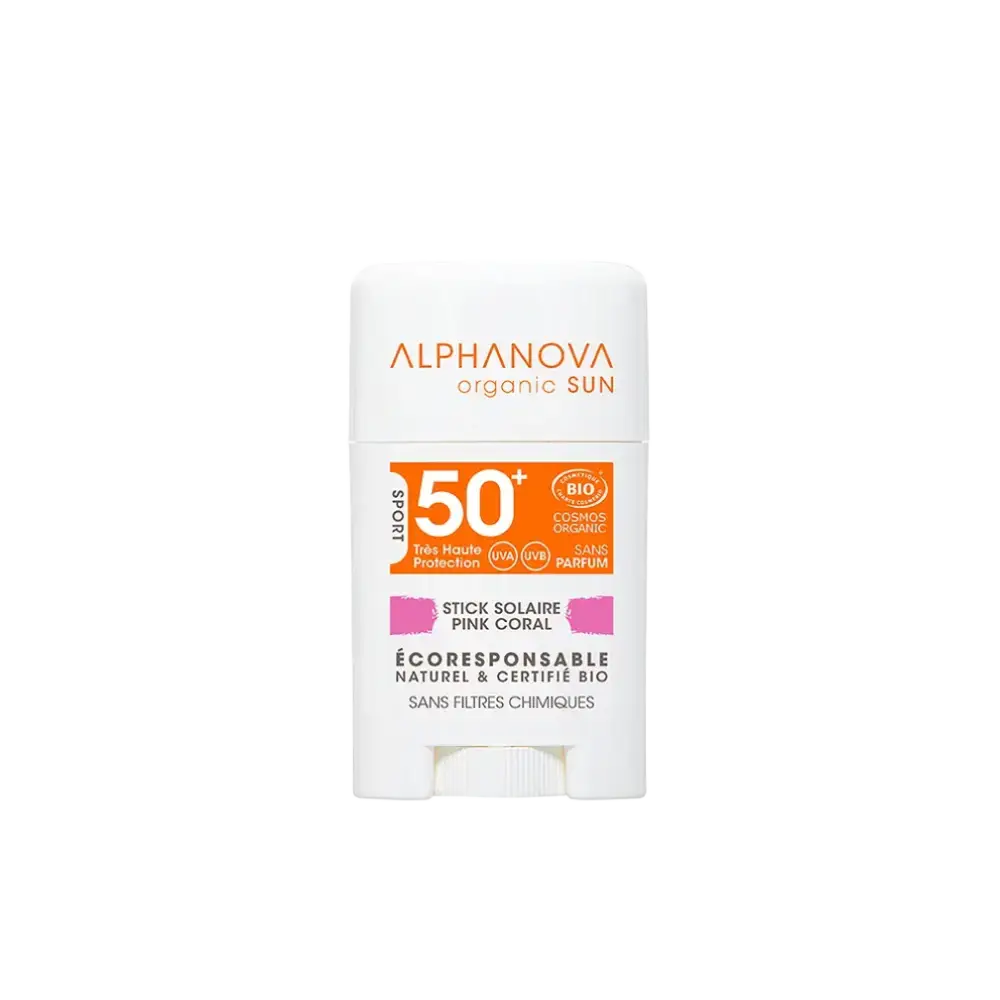 Alphanova Stick Solaire SPF 50+ Pink Coral