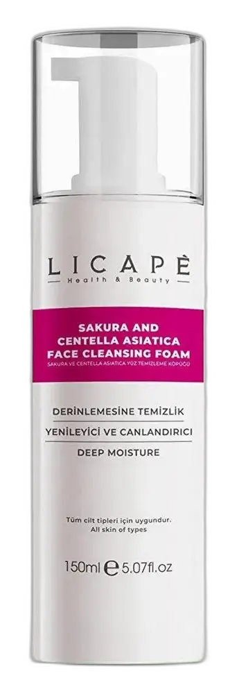 Licape Sakura And Centella Asiatica Face Cleansing Foam