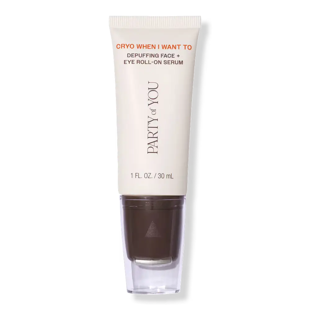 Party Of You Cryo When I Want To Depuffing Face + Eye Roll-On Serum