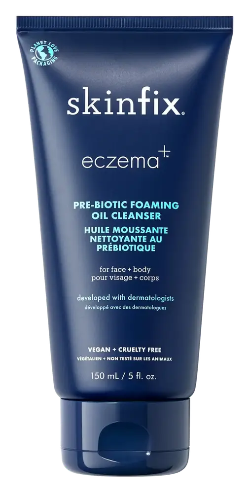 Skinfix Eczema+ Pre-Biotic Face + Body Foaming Oil Cleanser