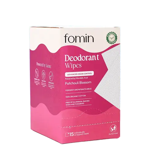 Fomin Deodorant Wipes Patchouli Blossom