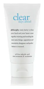 Philosophy Clear Days Ahead Oil-Free Salicylic Acid Acne Treatment & Moisturizer
