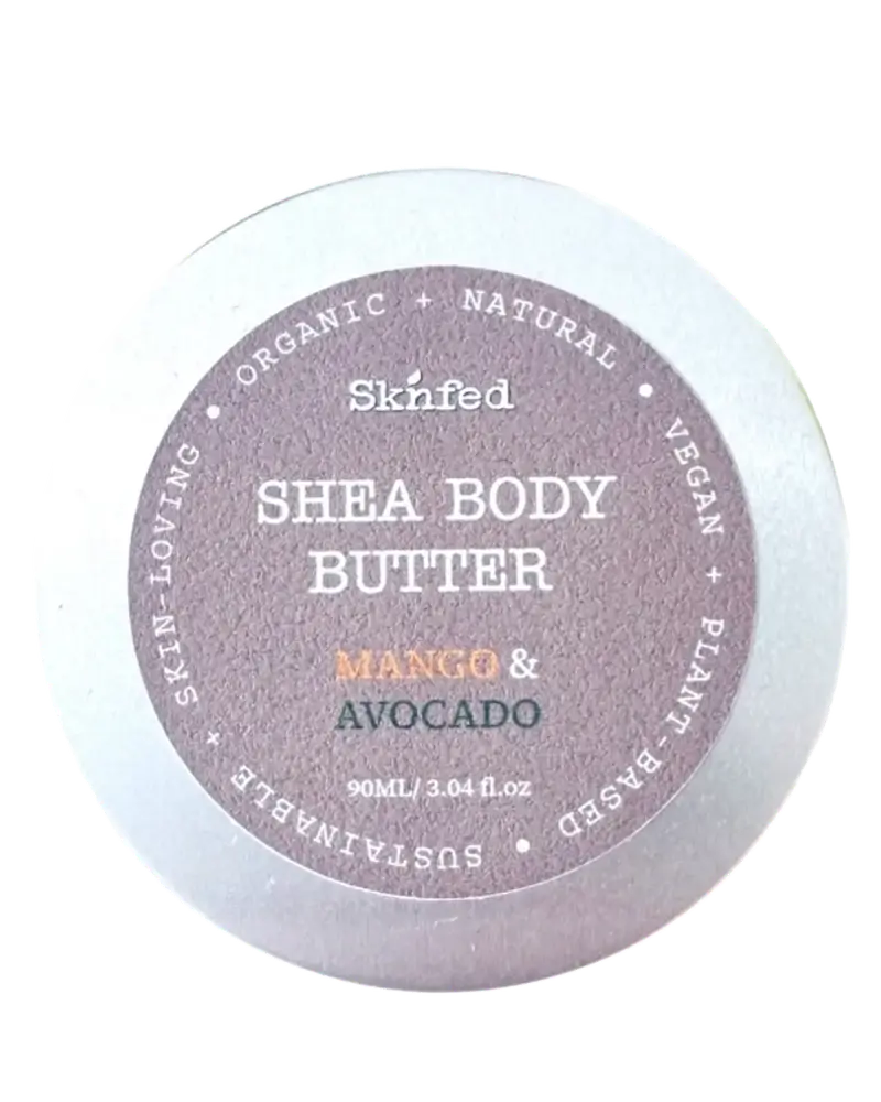 Sknfed Organic Shea Body Butter With Mango And Avocado