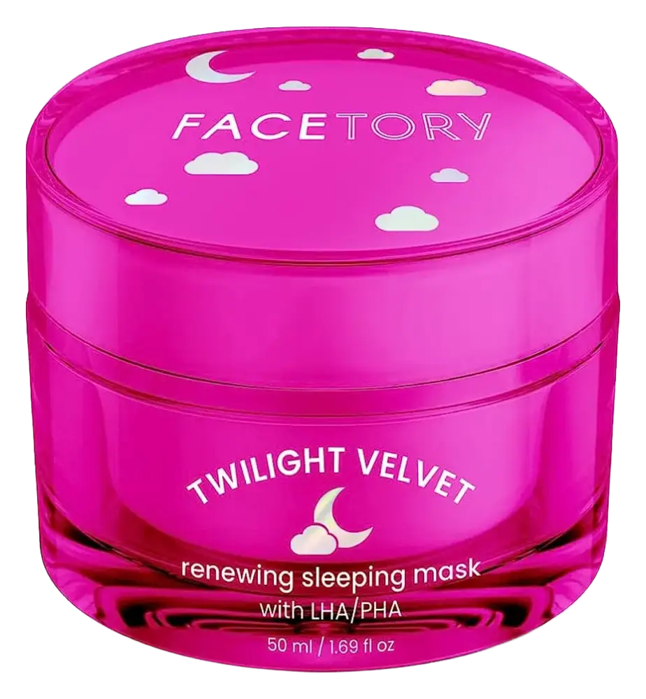 Facetory Twilight Velvet Renewing Sleeping Mask with LHA/PHA