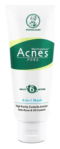 Acnes 6-In-1 Wash Hight Purity Centella Asiatica Anti-Acne & Oil Control