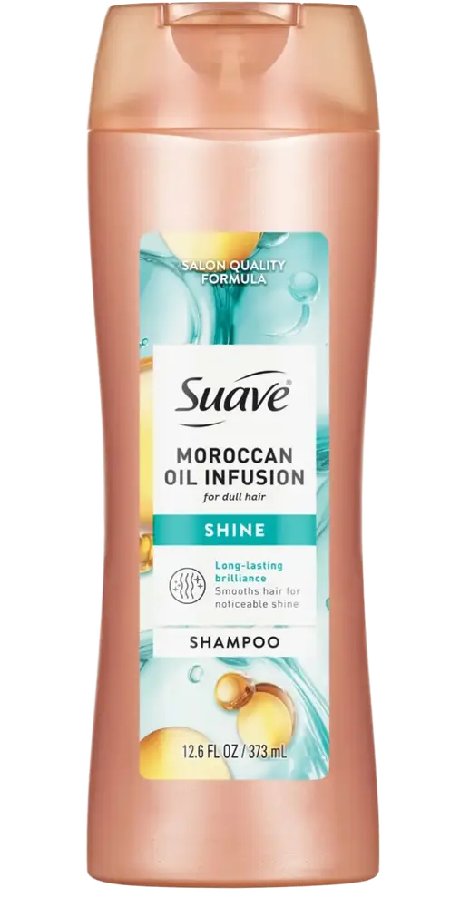 Suave Moroccan Oil Infusion Shine Shampoo