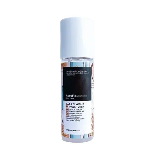 Accufix Cosmetics Oat & Glycolic Acid Gel Toner