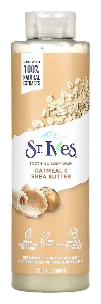 St. Ives Soothing Body Wash Oatmeal And Shea Butter