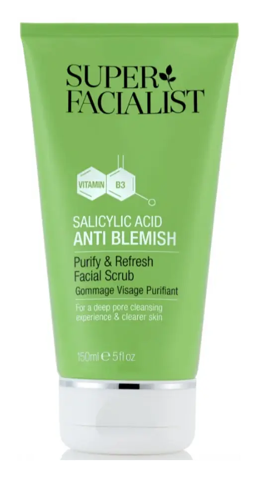 Super Facialist Salicylic Acid Anti-Blemish Face Scrub