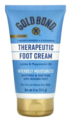 Gold Bond Therapeutic Foot Cream With Jojoba & Peppermint Oil