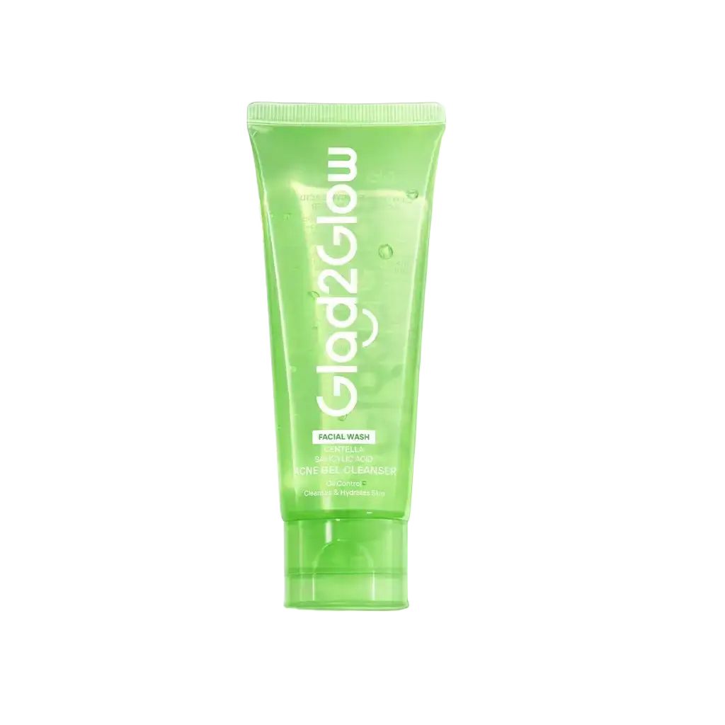 Glad2Glow Centella Salicylic Acid Acne Gel Cleanser