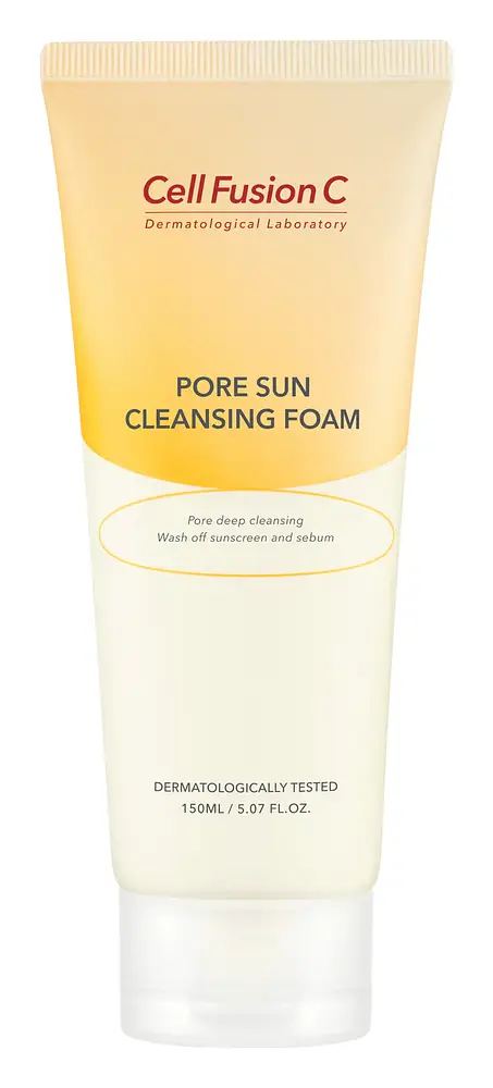 Cell Fusion C Pore Sun Cleansing Foam
