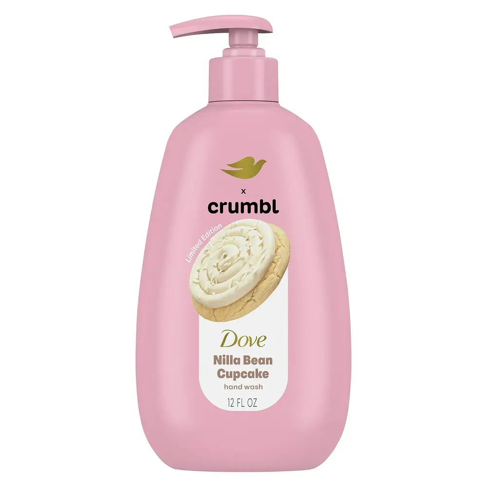 Dove Crumbl Liquid Hand Wash Nilla Bean Cupcake