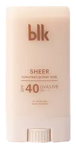 Blk Cosmetics Sheer Sunscreen Primer Stick SPF 40