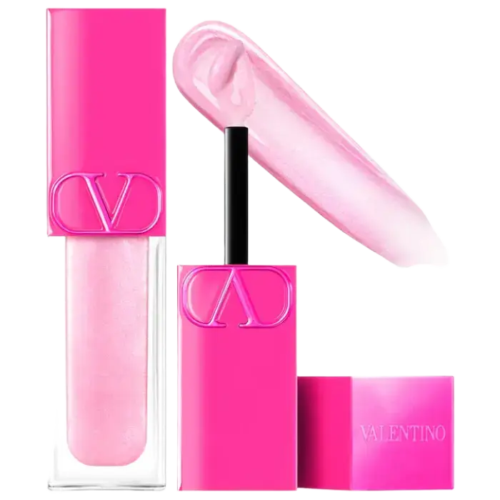 Valentino Puffer Complex Lip Plumper Gloss 300R In My Glowing Era