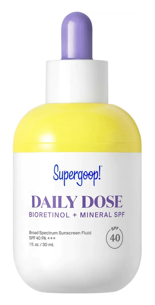 Supergoop! Daily Dose Bioretinol + Mineral Fluid SPF 40 PA+++