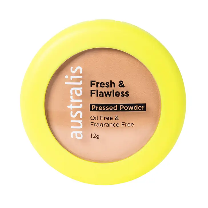 Australis Fresh & Flawless Pressed Powder Darkest Brown