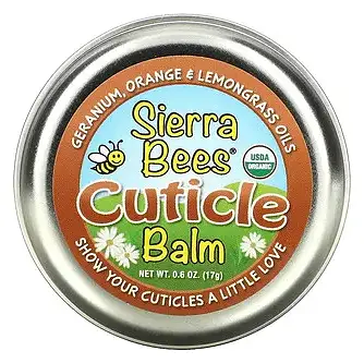 Sierra Bees Cuticle Care Balm - Geranium, Orange & Lemongrass