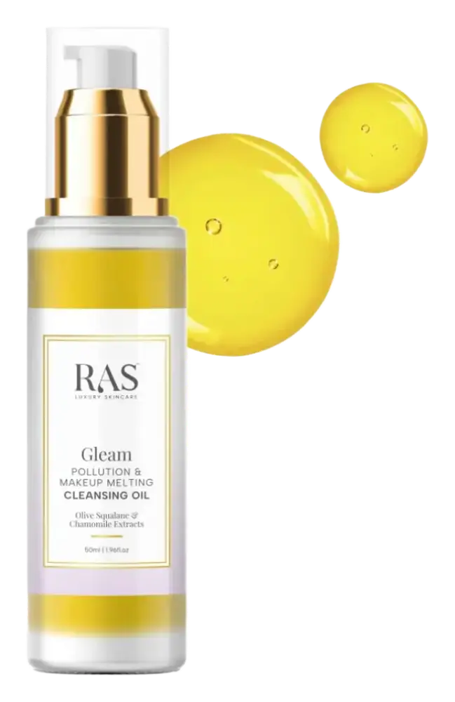 RAS Luxury Oils Gleam  Pollution And Makeup Melting Cleansing Oil