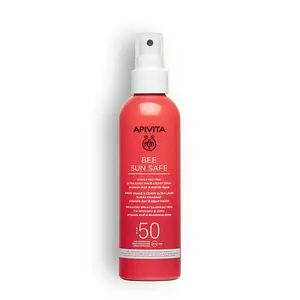 Apivita Natural Cosmetics Bee Sun Safe Hydra Melting Ultra-Light Face & Body Spray SPF 50