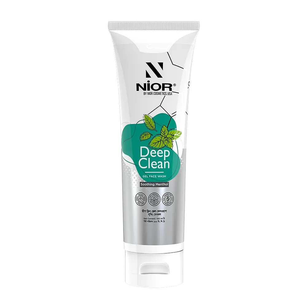 Nior Deep Clean Gel Face Wash Soothing Menthol
