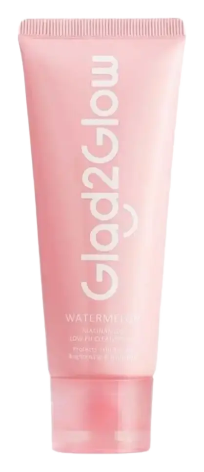 Glad2Glow Watermelon Niacinamide Low pH Cleanser Gel