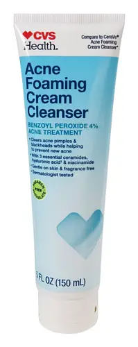 CVS Health Acne Foaming Cream Cleanser