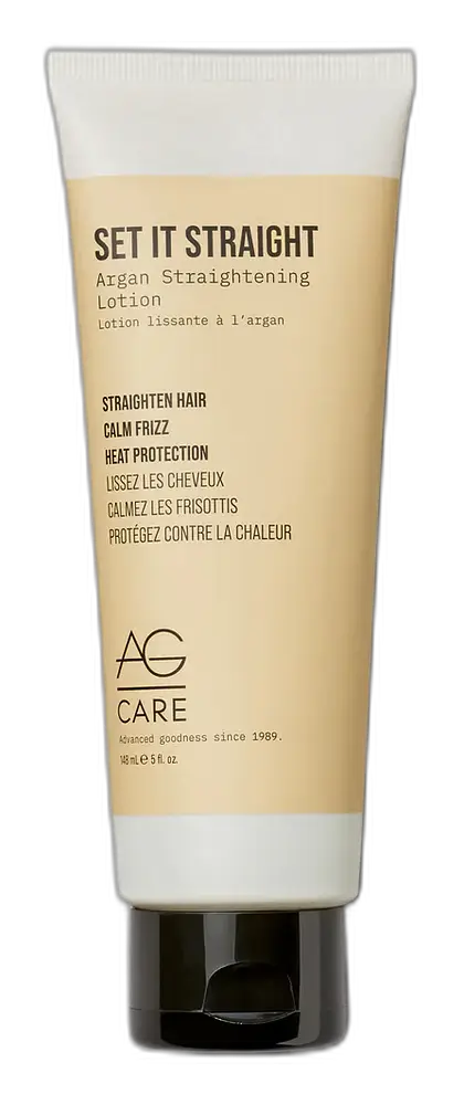 AG Care Set It Straight Argan Straightening Lotion