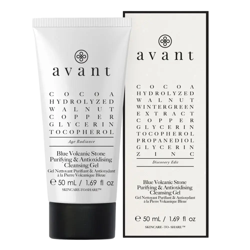 Avant Skincare Blue Volcanic Stone Purifying & Antioxidising Cleansing Gel
