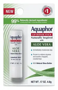 Aquaphor Lip Repair Stick Naturally Inspired Aloe Vera