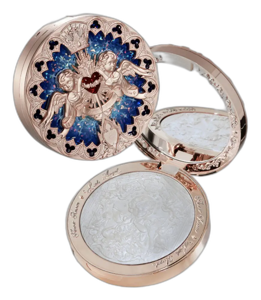 Flower Knows Little Angel Embossed Highlighter L04 Moon River