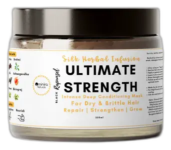 Ominira Naturals Silk Herbal Infusion Ultimate Strength Intense Deep Conditioning Mask