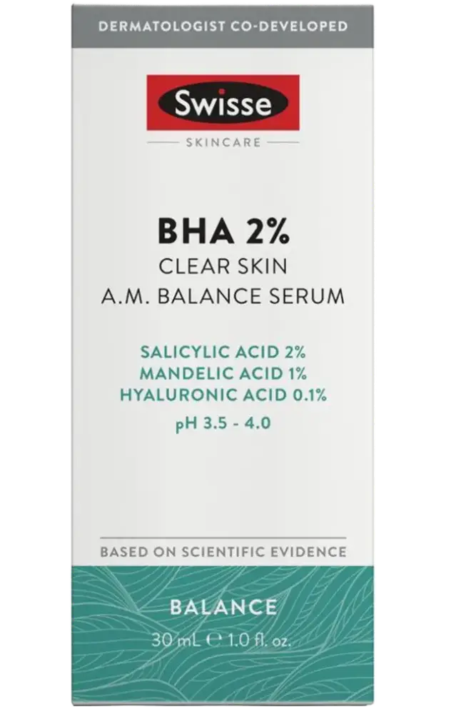 Swisse BHA 2% Clear Skin A.M. Balance Serum