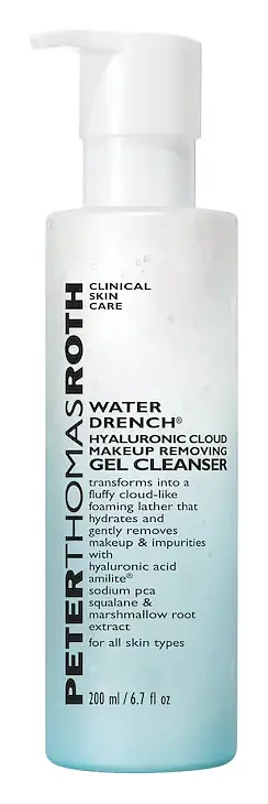 Peter Thomas Roth Water Drench Hyaluronic Cloud Makeup Removing Gel Cleanser
