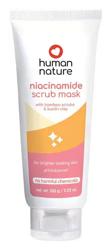 Human Nature Niacinamide Scrub Mask