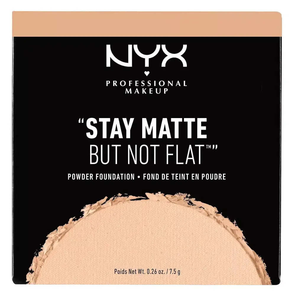 NYX Cosmetics Stay Matte But Not Flat Pressed Powder Foundation Beige