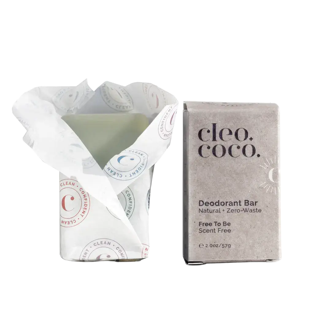 Cleo+Coco Deodorant Bar Unscented