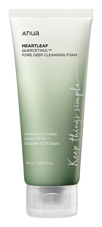 Anua Heartleaf Quercetinol Pore Deep Cleansing Foam