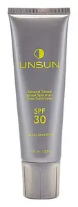 Unsun Cosmetics Mineral Tinted Face Sunscreen Lotion - SPF 30