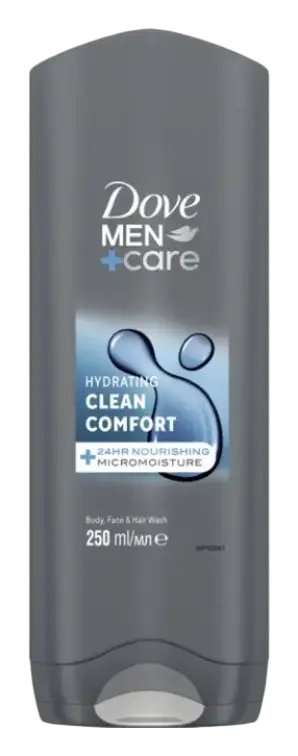 Dove Men+Care Clean Comfort Body and Face Wash Sweden