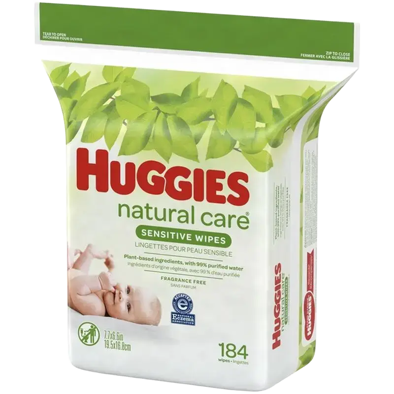 Huggies Natural Care Sensitive Baby Wipes