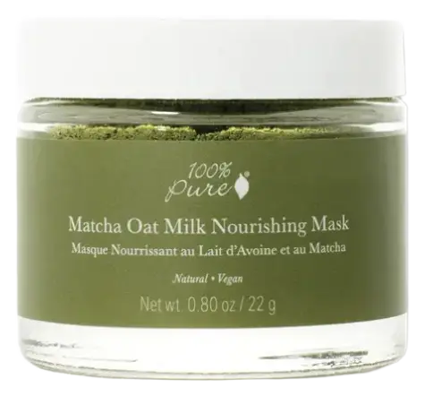100% Pure Matcha Oat Milk Nourishing Mask