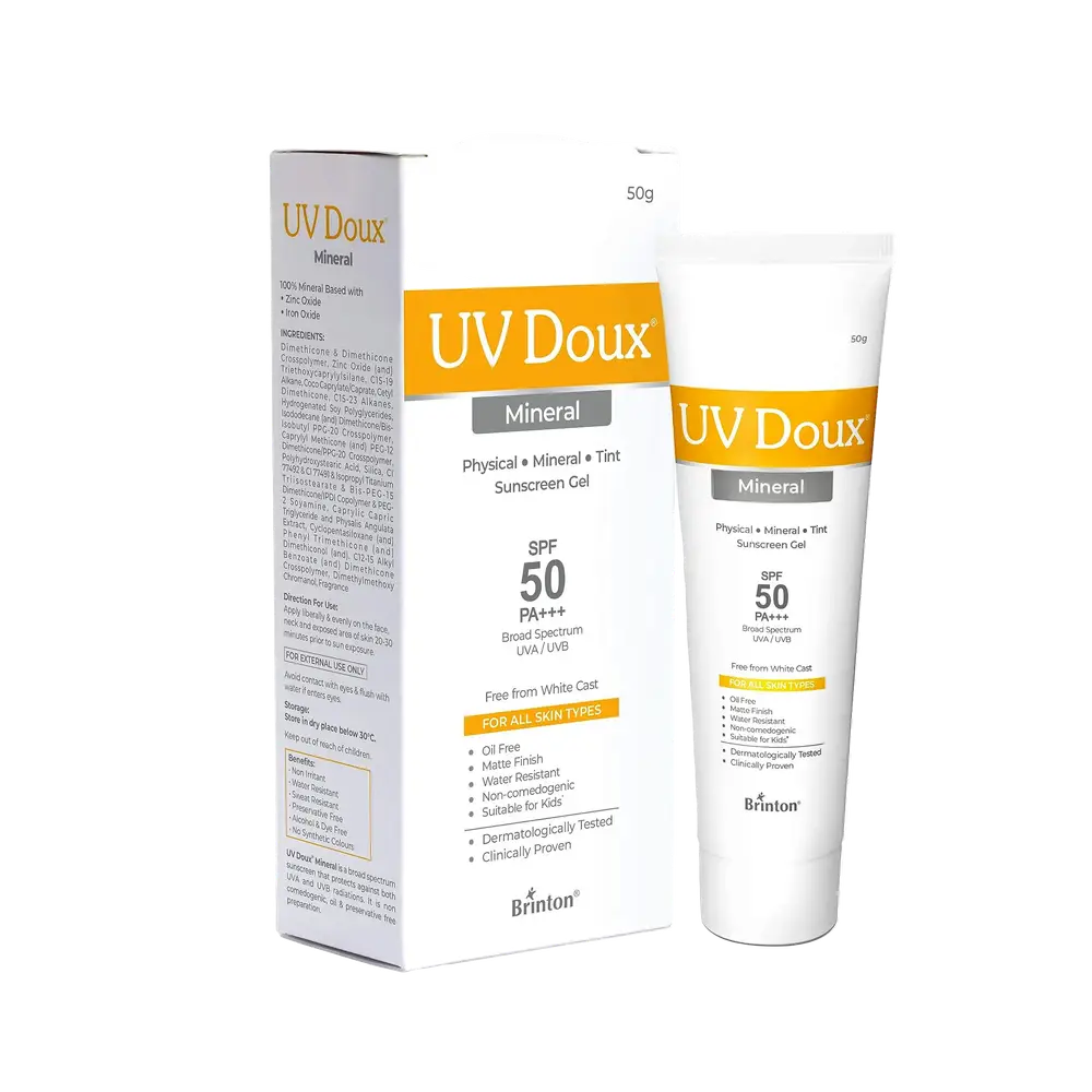 UV Doux Mineral Sunscreen Gel SPF 50