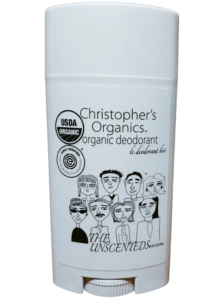 Christopher's Organics The Unscenteds Organic Deodorant