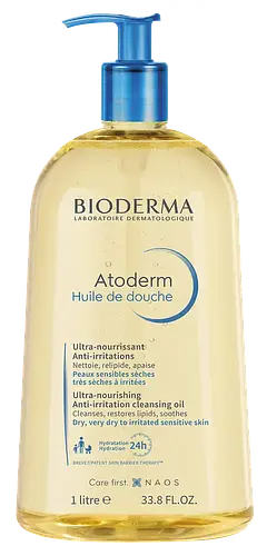 Bioderma Atoderm Huile De Douche Ultra Nourishing Anti-Irritation Cleansing Oil