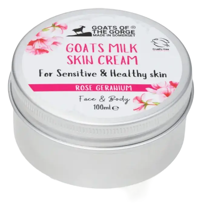 Goats of the Gorge Goats Milk Skin Cream Rose Geranium